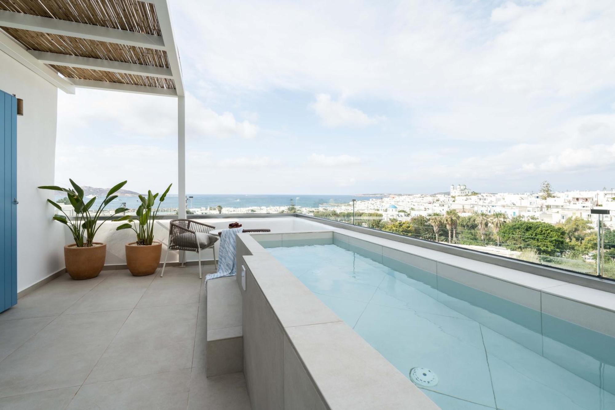 Aura Suites Paros ناوسا المظهر الخارجي الصورة
